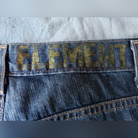 Element Skateboards Vintage Jeans (28x32, Straight Fit) NWT Y2K - Picture 8 of 12